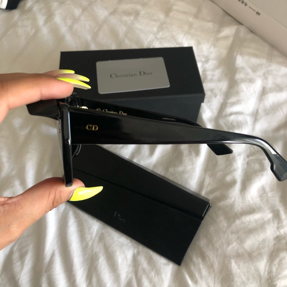 Dior J'Adior Black Sunglasses - Picture 3 of 7